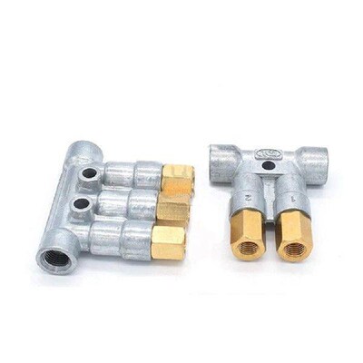 2/3/4/5/6 Way Aluminum Lube Oil Piston Distributor Value