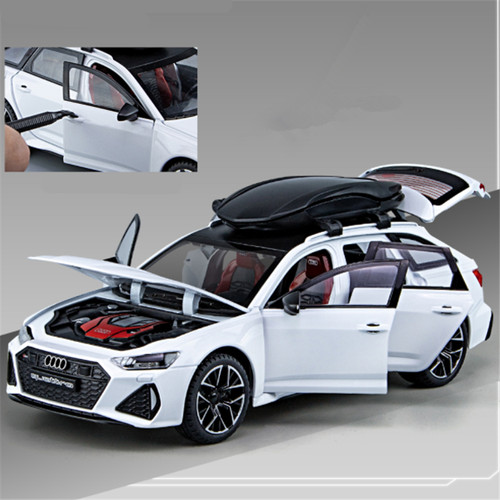 1/24 Audi RS6 Avant Station Wagon Alloy Car Model Diecast Me
