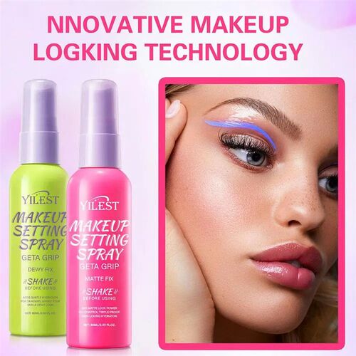 Makeup Spray Face Primer Foundation Base Fixer Fix 60ml Up L