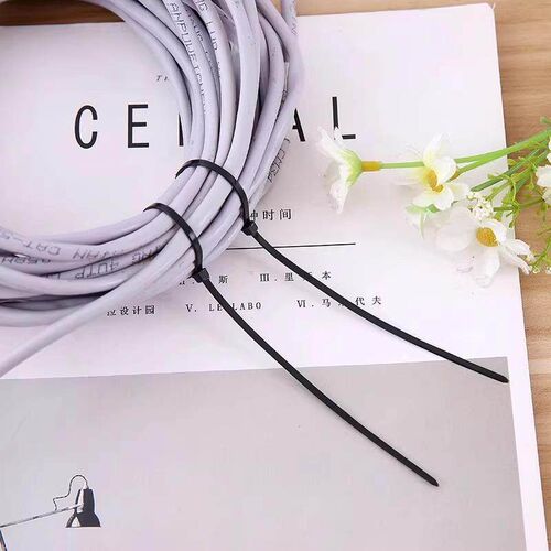 Self-locking nylon cable ties, strong fixing plastic clips,