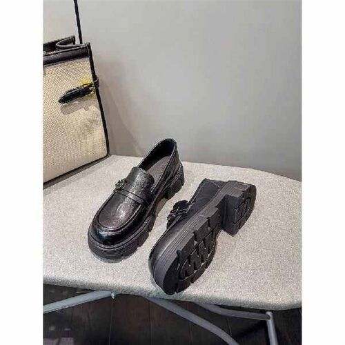 Uncle MJ ~ Platform Heel Loafers Women British Sle New