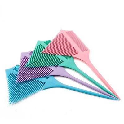 1 PC Anti-break Carbon Fiber Tip-tail Hair Comb Barber
