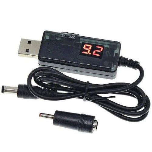 USB Boost Converter Cable DC 5V to 9V 12V USB Step-up