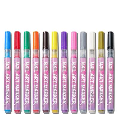 DIY 21 Pcs Nail Art Tool Set Nail Art Brushes Resin Palette