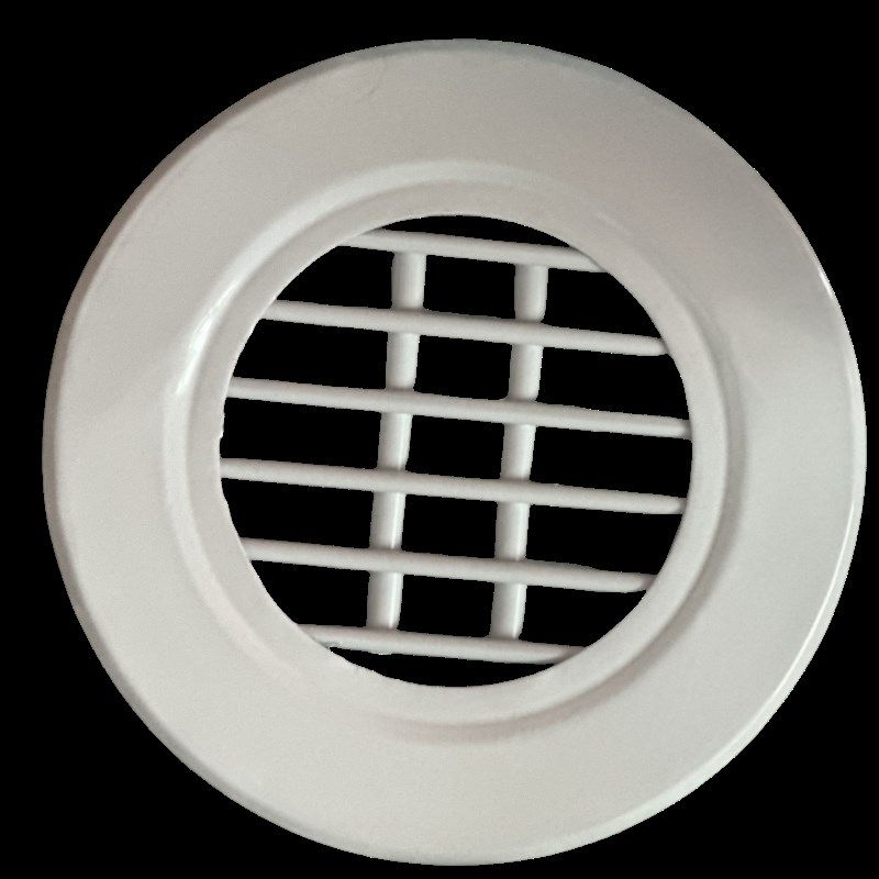 铝合金圆形单层百叶出风口 固定式直吹排风口 定制新风系统通风口,电子/电工,室内新风系统,淘宝优惠券,粉丝福利购,淘宝优惠卷