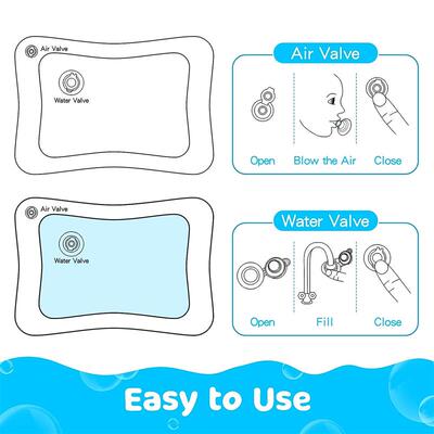 baby toy Tummy Time Water Play Mat for Babies Inflatable水垫