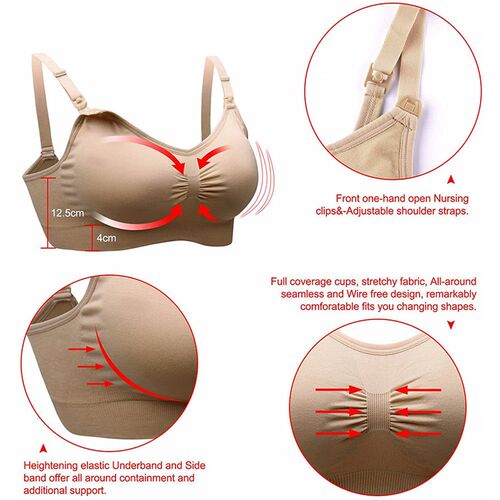 Breastfeeding Bras Maternity Nursing Bra for Feeding Nursing