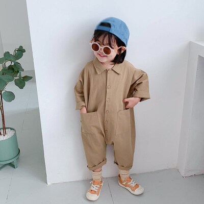 Children Clothing Jumpsuit 2022 Autumn New Boys Girls Casual