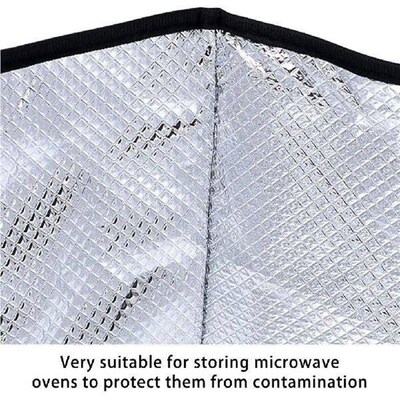 Microwave Cover Polyester Oven Dust Cover with Handle