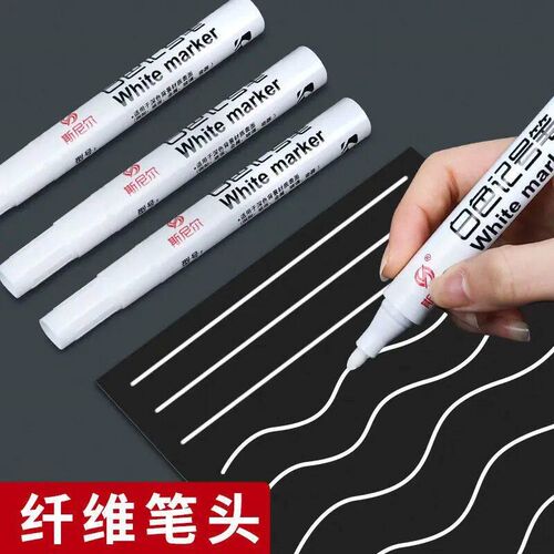 5/4/3/2Pcs for Metal Oily White Marker Pen Graffiti Pens Wat