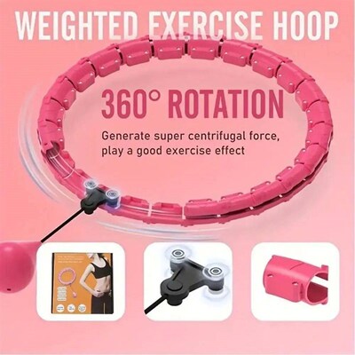 Detachable Smart Weighted Fit Hoop 360 Degree Ball Auto Rota