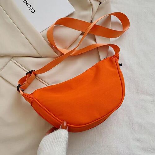 Solid Color Chest Bag For Women Large Capacity Travel Crossb