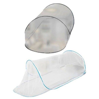 Foldable Mosquito Net with Zipper Outdoor Camping Mosquito