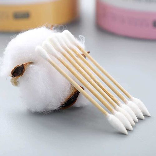 500 double-headed medical cotton swabs  ear-pulling cotton s