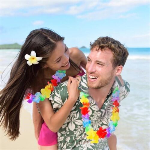 Hawaii Christmas Garland Hawaiian Party Artificial Flower Ga
