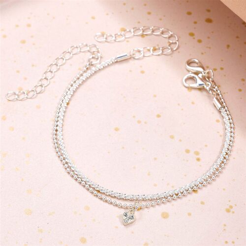 New Ins Sparkling Double Layer Brlet Cold Wind Design Feelin