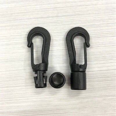 20 Pcs Tent Hooks Robust Trigger Clasp Rotating Design