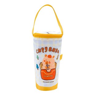 Cartoon Milk Tea Cup Sleeve, Thermal and Freshness Preservin