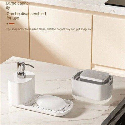 Brushes Holder Hand Sanitizer Storage Box Soap Box Bathroom
