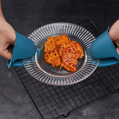 Oven Mitts Silicone Heat Resistant Pinch MittsCooking Pinc