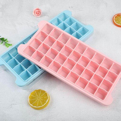 Influencer Ice Cube Tray 24/36 Grid Colorful Ice Maker Creat