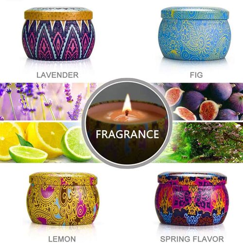 ZK30 Scented Candles Gifts Set for Women Candles Fragrance f
