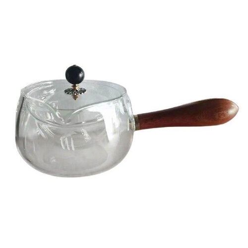 Rotatable Glass Teapot Side to Boil 500ml Creative Tea