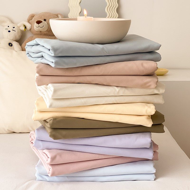 类母婴级!全棉磨毛被单人 厚实保暖细腻纯色被罩秋冬,床上用品,被套,淘宝优惠券,粉丝福利购,淘宝优惠卷