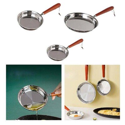 Frying Pan Metal Skillet Household Fry Pan Pancakes Pan