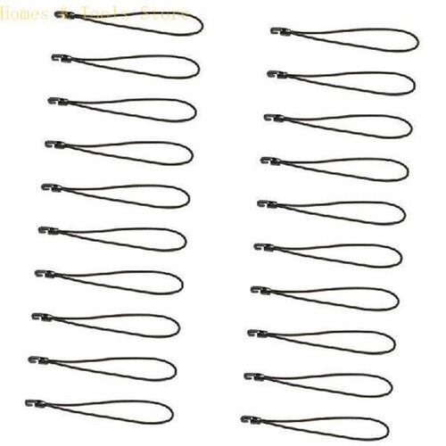 H4GE 20Pieces Practical Rubber Tensioner Straps 10Cm High