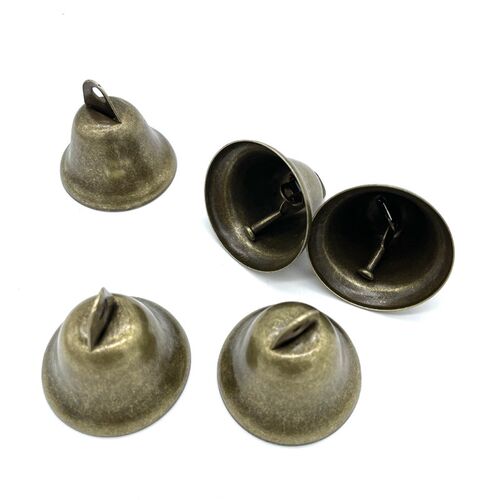Retro 38mm Open Bell Hanging Hammer Horn Bell Thickened Diy