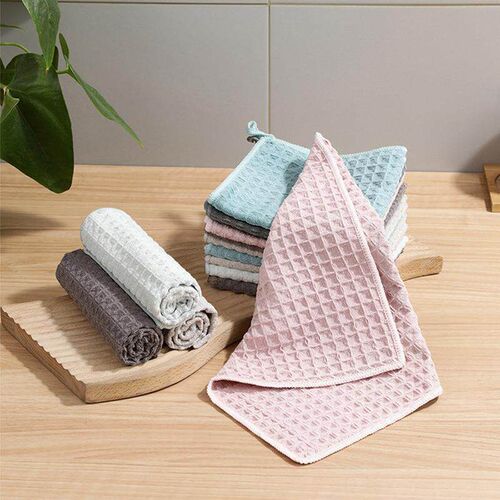 Wholesale Waffle Weave Dish Cloths for Kitchen Cleaning - Oi
