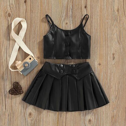 Fashion 2pcs Skirt Clothes Clothes For Toddler Baby Girls Ca