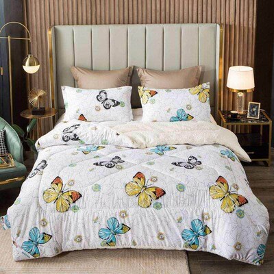 Quilt Winter Thick Super Warm Comforter Flannel Blanket 冬被
