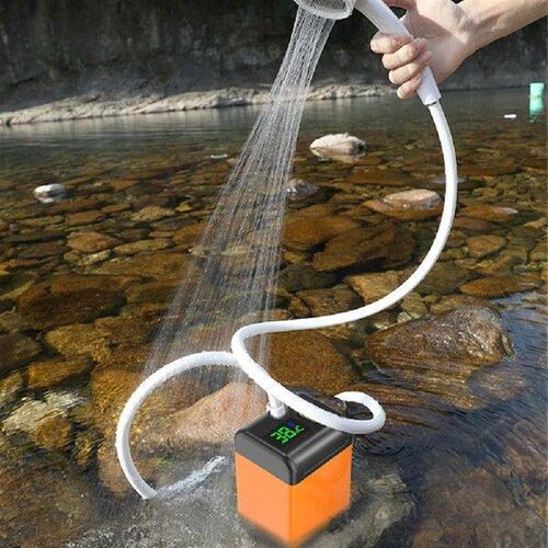 Outdoor Camping Shower IPX7 Waterproof Portable 1/3 Gear