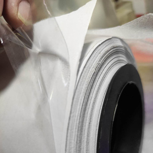 高粘面胶白底面胶摆台相框装饰画粘贴装裱强力胶带三层带底纸