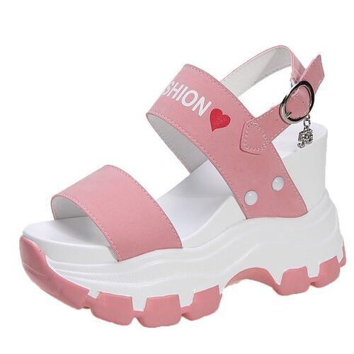 Wedge Sandals Women Summer 2025 Chunky Platform Inner Height