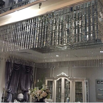 20meters 22x63mm  crystal glass  beads door/window curtain d