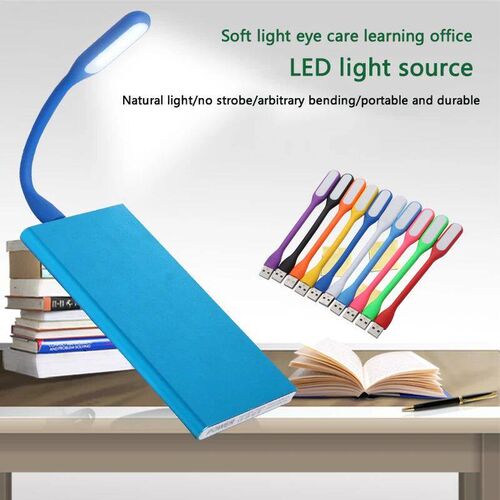1/5Pcs Mini USB LED Light Portable Small Reading Lamp Protec