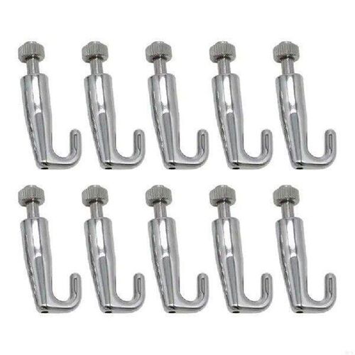583C 10pcs Easy to Use Adjustable Picture Hanging Hooks