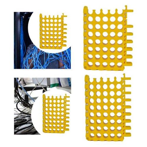 Yellow Cable Organizing and Bundler Tool Cable Organizer