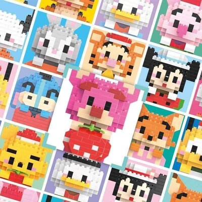 Cinnamoroll Cartoon Block Character Assembled Model Building