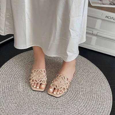 Womens Sandals 2025 Summer New Casual Flat Shoes nd Open
