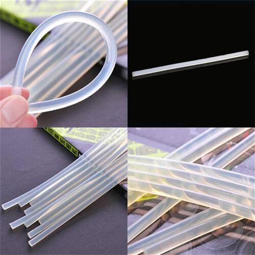 10pcs 7mmx200mm Hot Melt Gun Glue Sticks Plastic Sticks For