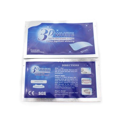 28Pcs/14Pair 3D White Gel Teeth Whitening Strips Oral Hygien