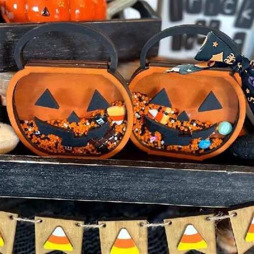Wooden Table Decoration Tabletop Decoration Home Pumpkin