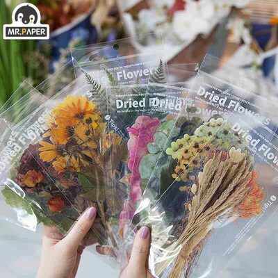 8 Designs 6Pcs Weekend Flowers Deco Stickers Scrapbooking St
