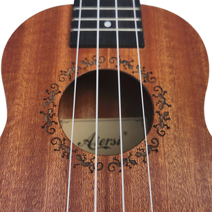 Aiersi full pack 21 inch ukelele mahogany Soprano ukulele gu