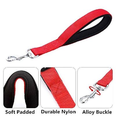 Dog Leash Short Dogs Leash Durable Nylon Leashes for Large