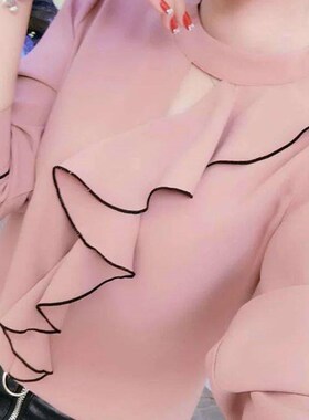 Women Spring Summer Style Chiffon Blouses Shirts Lady Casual
